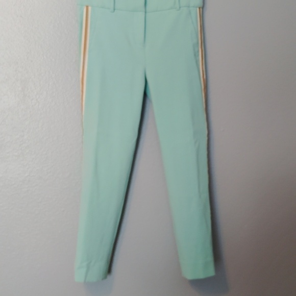 J. Crew Cameron Tuxedo Stripe Pant Size 4 - Picture 12 of 16